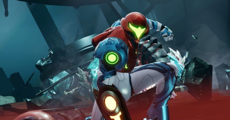 Metroid Dread and the Switch OLED model are made for each other