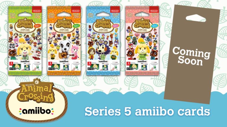 Animal Crossing Series 5 amiibo cards are coming soon