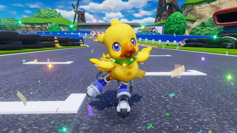 Chocobo GP is a kart racer coming to Switch that can support up to 64-players