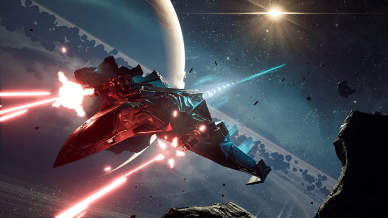 Chorus is an exhilarating space combat shooter with a rhythm all its own