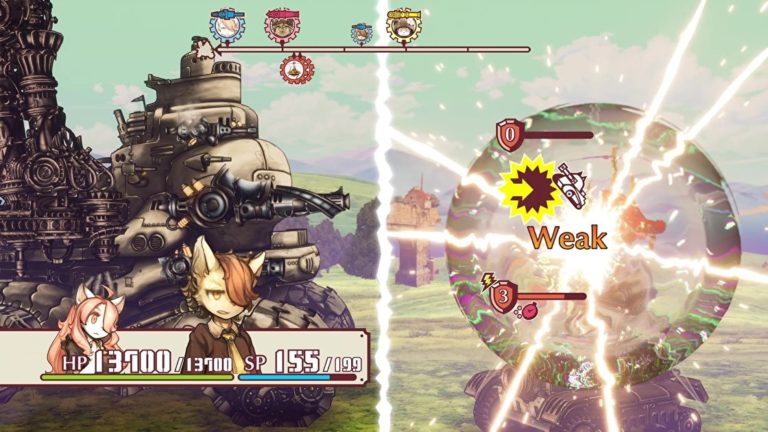 Fuga: Memories Of Steel is a strategy RPG with a giant child-powered tank