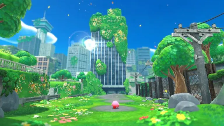 Kirby And The Forgotten Land Might Be The Cutest Post-Apocalypse Ever