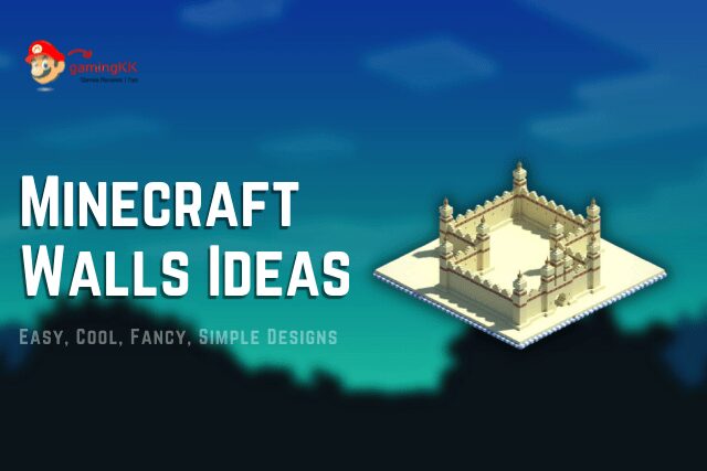 30 Minecraft Wall Ideas: Easy, Cool, Fancy, Simple Designs