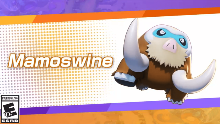 Mamoswine is coming to Pokemon UNITE on September 29th