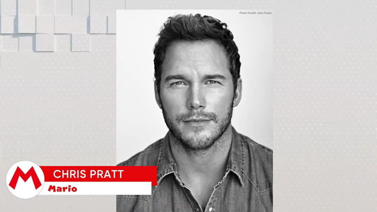 Chris Pratt is Mario in the animated Mario Bros. movie