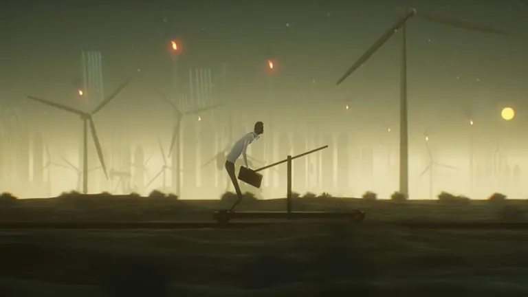 Commuting home from work turns mighty spooky in this indie game