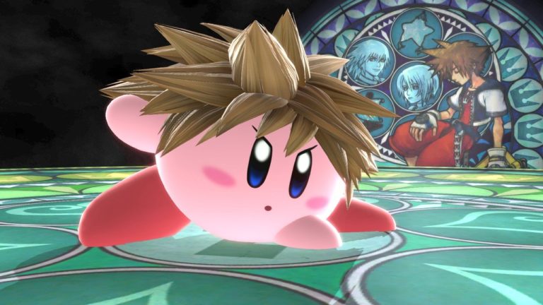 This Is What Kirby’s New Kingdom Hearts Form Looks Like In Smash Bros. Ultimate