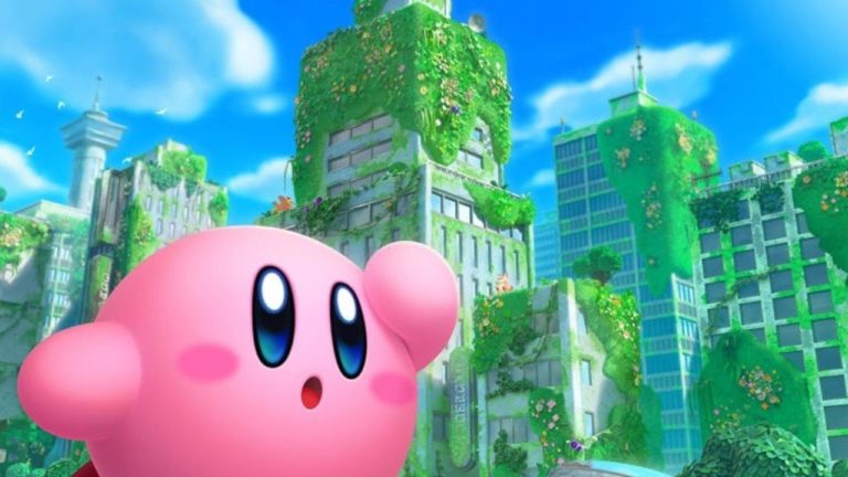 Here’s Your First Look At The Switch Box Art For Kirby And The Forgotten Land