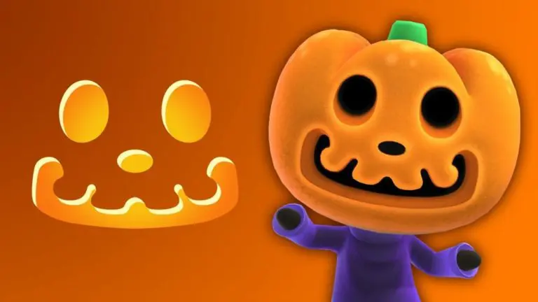 Want A Pumpkin Like Animal Crossing’s Jack? Here’s A Free Stencil To Use This Halloween