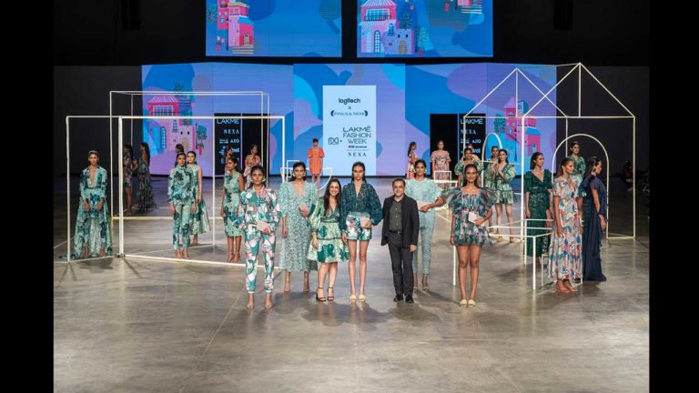 Logitech teams up with designers Pankaj and Nidhi for the FDCI x Lakmé fashion week