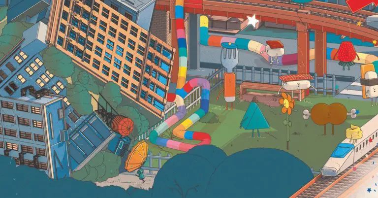 Katamari Damacy artwork shows dozens of Easter eggs