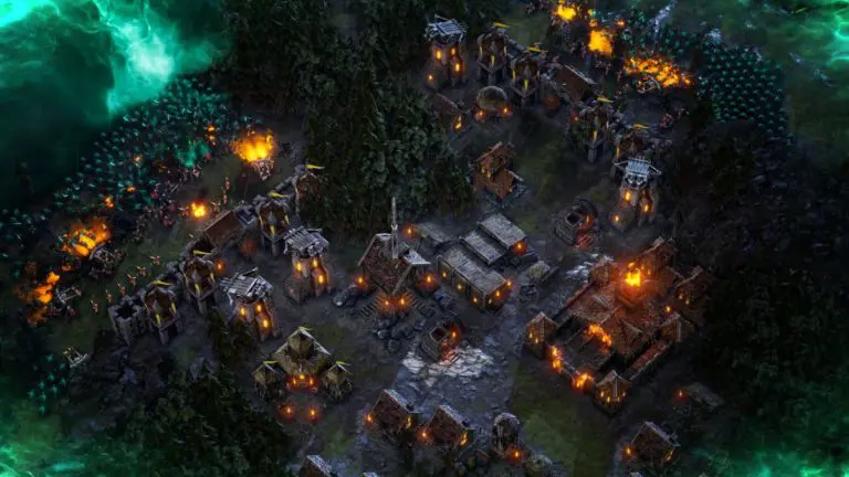 In survival RTS Age of Darkness, thousands of enemies aren’t the only threat