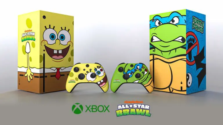 Xbox Reveals Xbox Series X Consoles Celebrating Nickelodeon All-Star Brawl