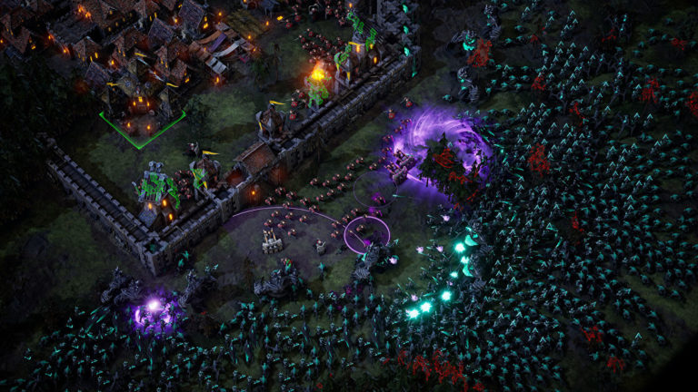 Age Of Darkness: Final Stand is a strategy game that can draw 70,000 units on screen at a time