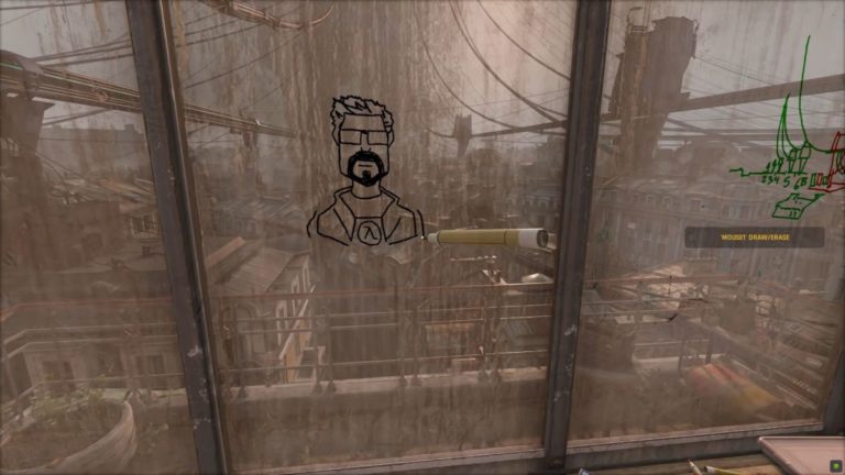 Half-Life: Alyx No VR mod is coming along, now you can draw with pens