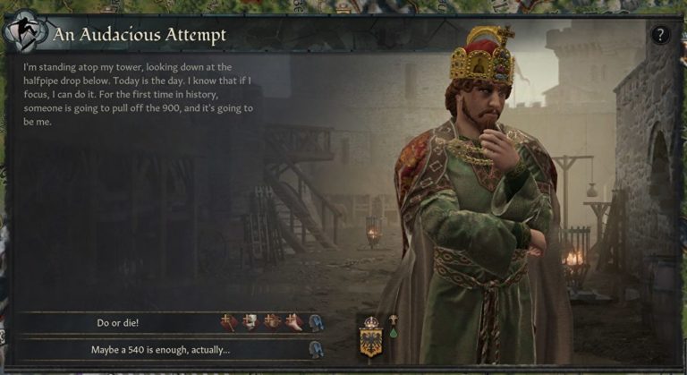 A lot of you are petting the pets in Crusader Kings 3