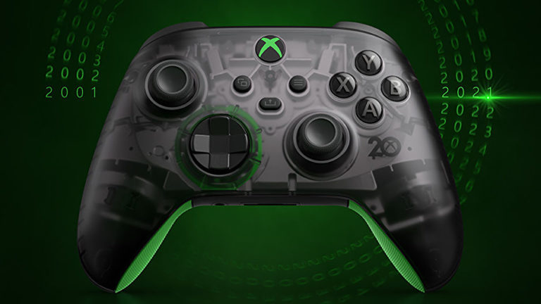The 20th anniversary Xbox controller looks cool