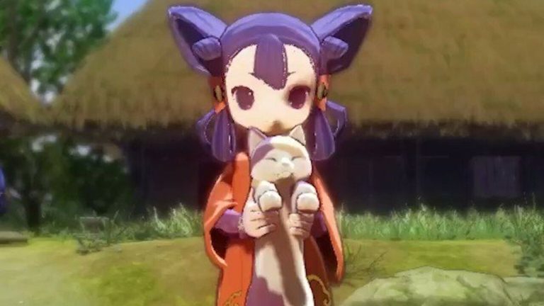 Random: The Sakuna: Of Rice And Ruin Nendoroid Can Now Hold A Cat