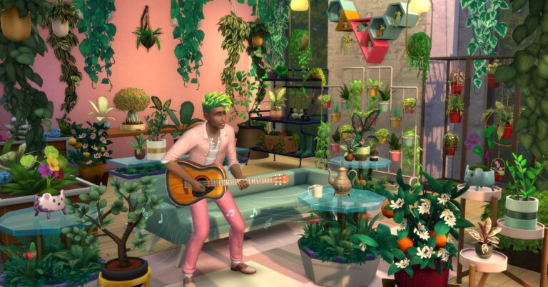 The latest Sims 4 update gets Scenarios and a new indoor plants DLC