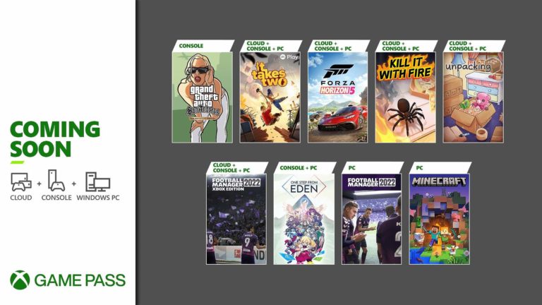Coming Soon to Xbox Game Pass: Forza Horizon 5, Minecraft: Bedrock and Java Editions, and More