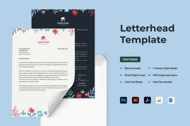 How A Letterhead Template Can Change Your Sponsorship Game